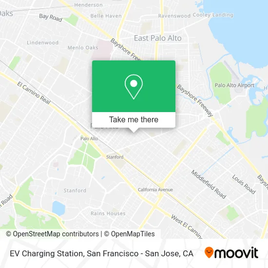 EV Charging Station map
