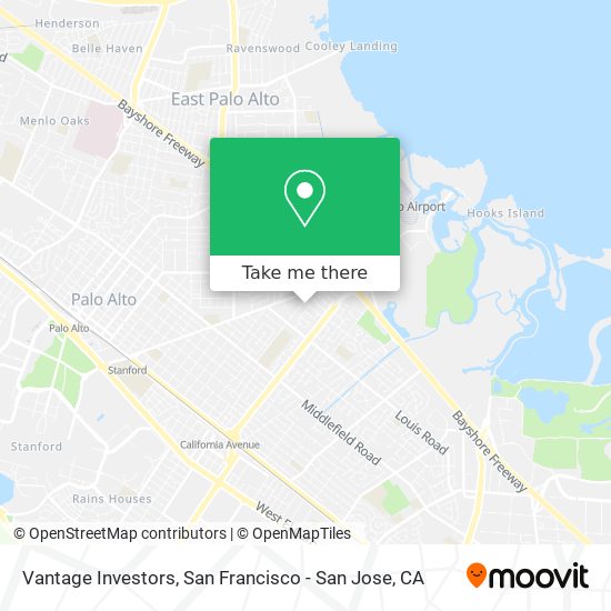 Vantage Investors map