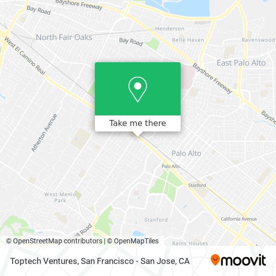 Toptech Ventures map