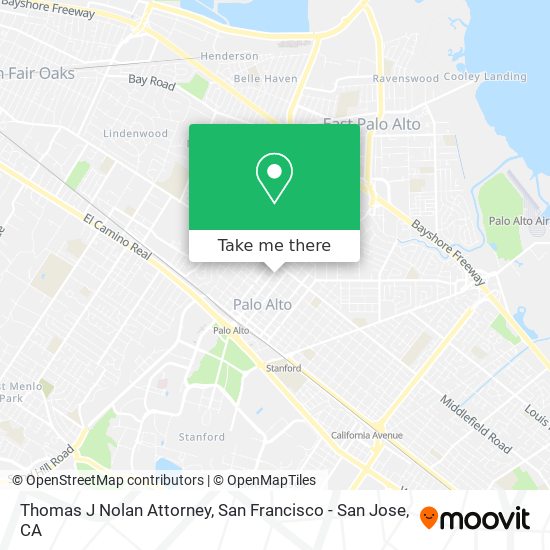 Mapa de Thomas J Nolan Attorney