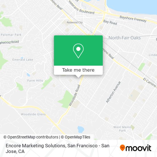 Encore Marketing Solutions map