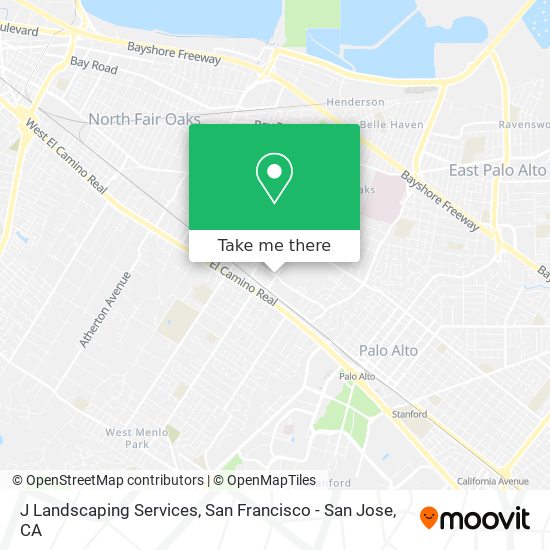 J Landscaping Services map