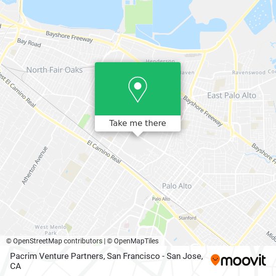 Mapa de Pacrim Venture Partners