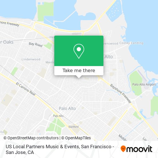 US Local Partners Music & Events map