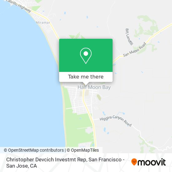 Christopher Devcich Investmt Rep map