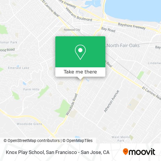 Knox Play School map