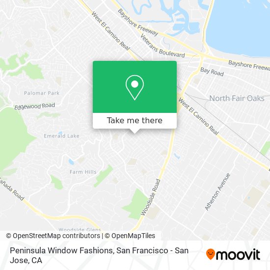 Mapa de Peninsula Window Fashions