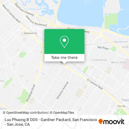Mapa de Luu Phuong B DDS - Gardner Packard