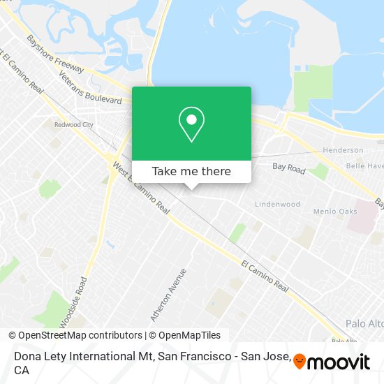 Dona Lety International Mt map