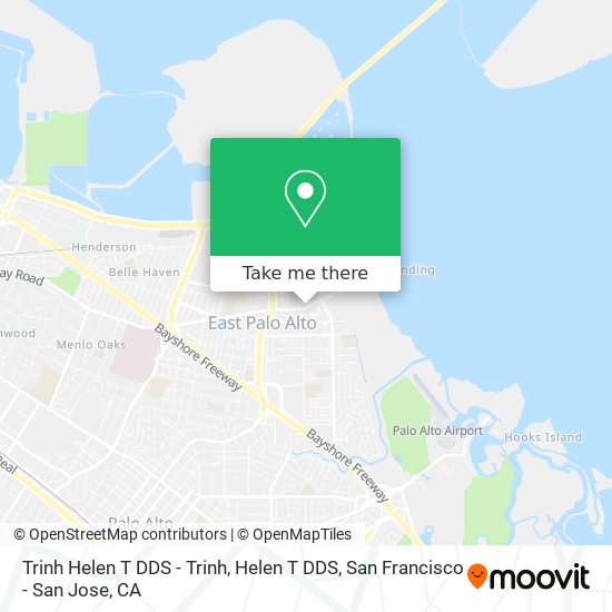 Trinh Helen T DDS - Trinh, Helen T DDS map