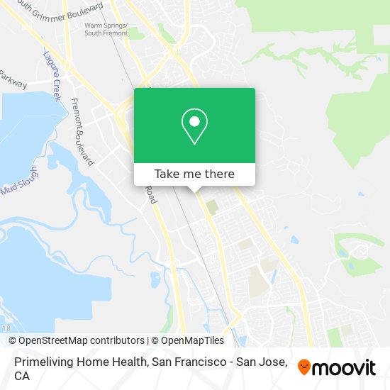 Mapa de Primeliving Home Health