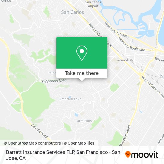 Barrett Insurance Services FLP map