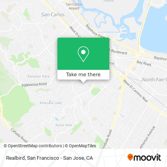 Realbird map