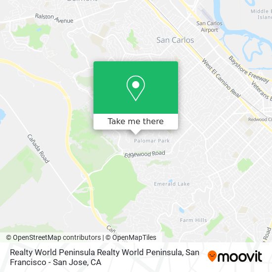 Mapa de Realty World Peninsula Realty World Peninsula