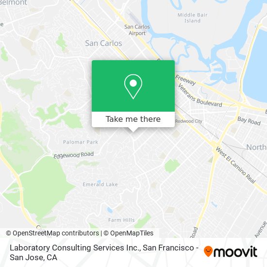 Mapa de Laboratory Consulting Services Inc.