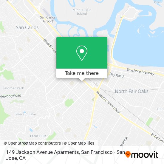 Mapa de 149 Jackson Avenue Aparments