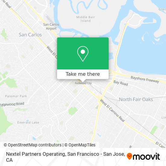 Nextel Partners Operating map