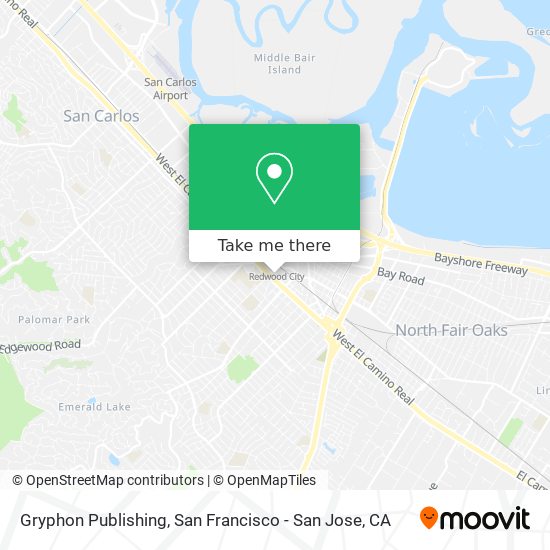 Gryphon Publishing map