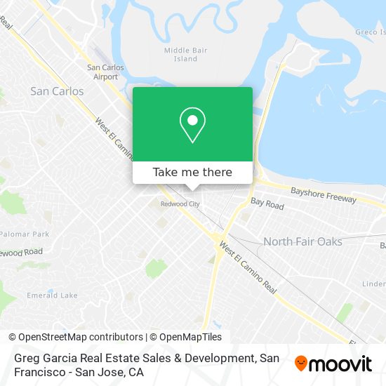 Greg Garcia Real Estate Sales & Development map