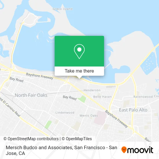 Mersch Budco and Associates map