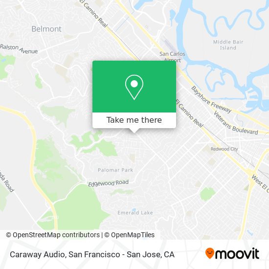 Caraway Audio map