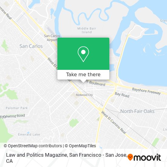 Law and Politics Magazine map