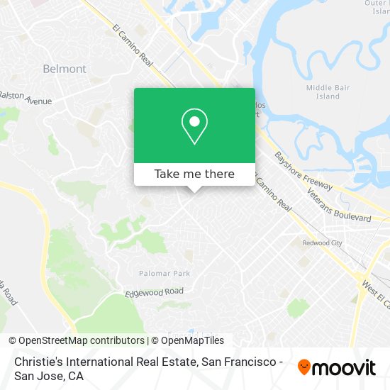 Mapa de Christie's International Real Estate
