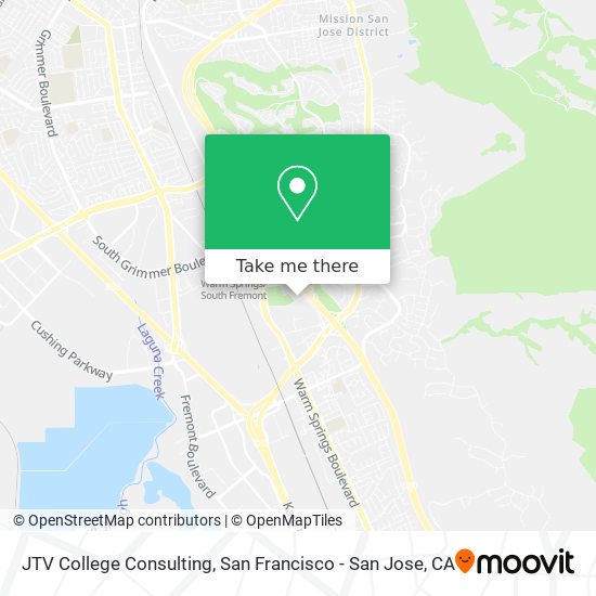 JTV College Consulting map