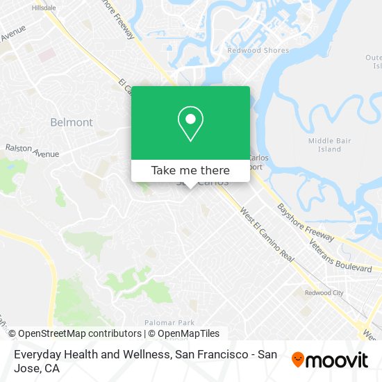 Everyday Health and Wellness map