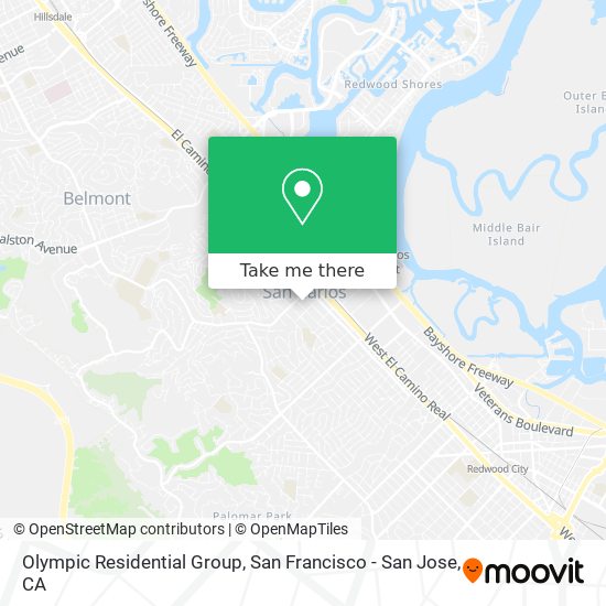 Mapa de Olympic Residential Group