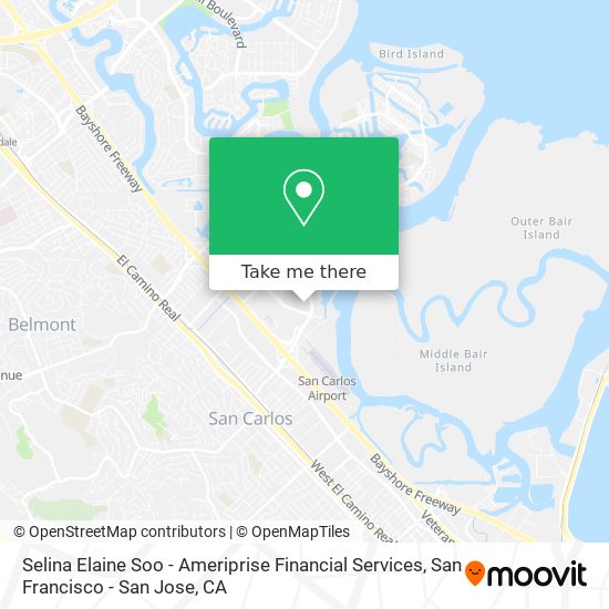 Mapa de Selina Elaine Soo - Ameriprise Financial Services