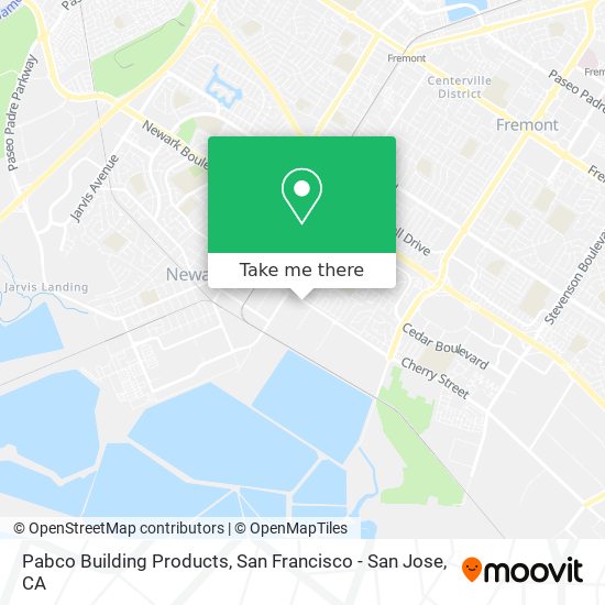 Pabco Building Products map