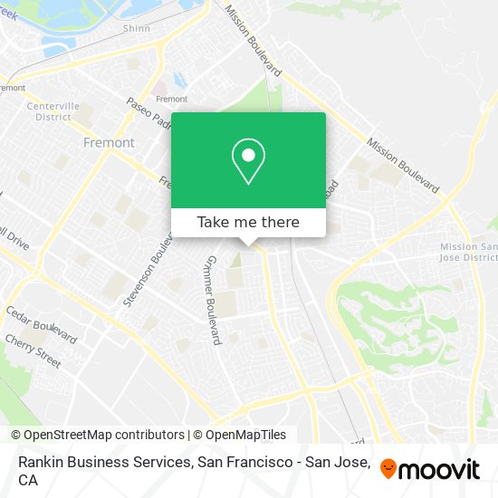 Rankin Business Services map