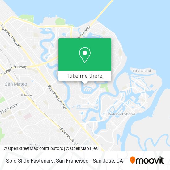 Mapa de Solo Slide Fasteners