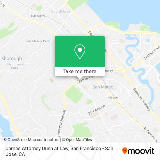 James Attorney Dunn at Law map