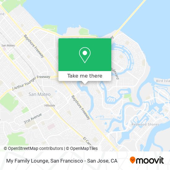 My Family Lounge map