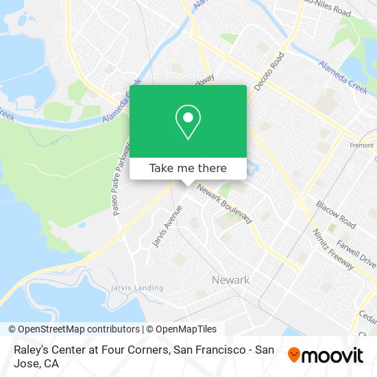 Raley's Center at Four Corners map