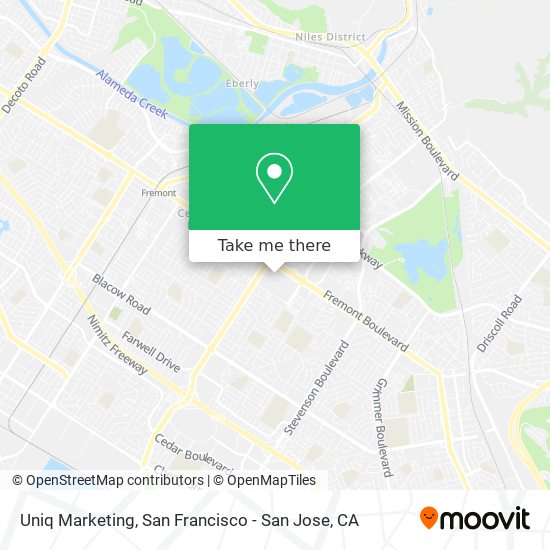 Mapa de Uniq Marketing