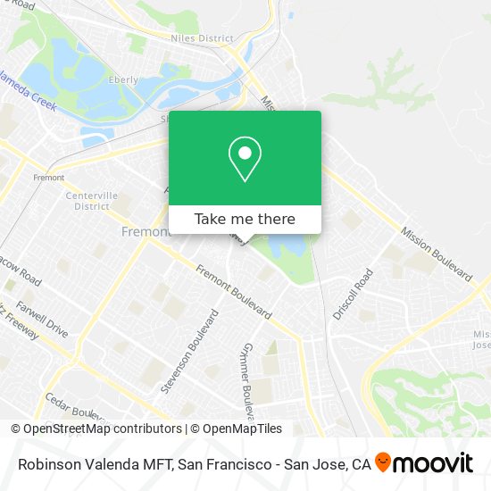 Robinson Valenda MFT map