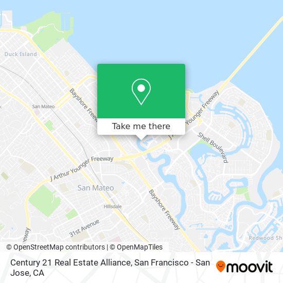 Century 21 Real Estate Alliance map