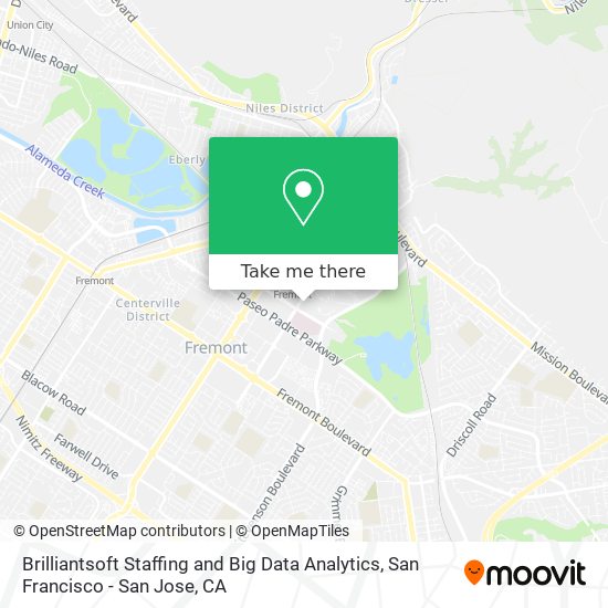 Mapa de Brilliantsoft Staffing and Big Data Analytics
