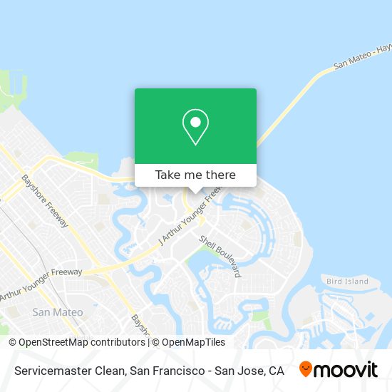 Mapa de Servicemaster Clean