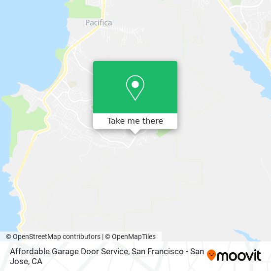 Affordable Garage Door Service map