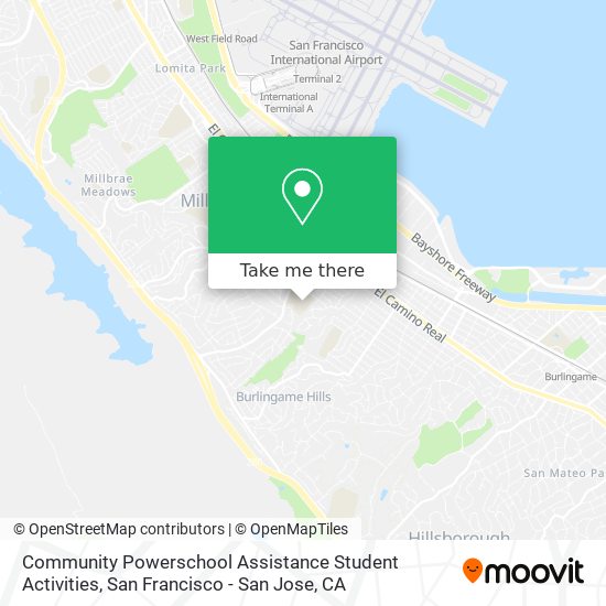 Community Powerschool Assistance Student Activities map