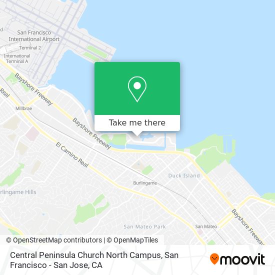 Mapa de Central Peninsula Church North Campus