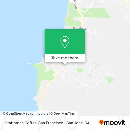 Craftsman Coffee map