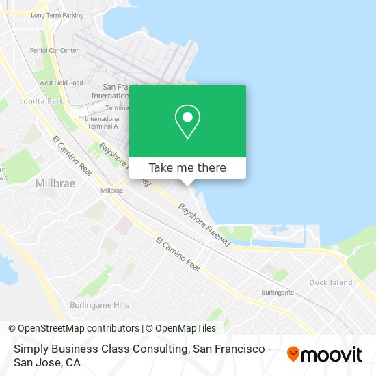 Simply Business Class Consulting map