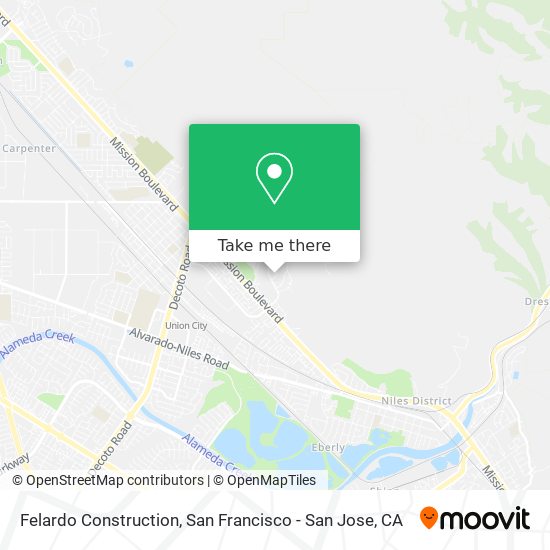 Felardo Construction map