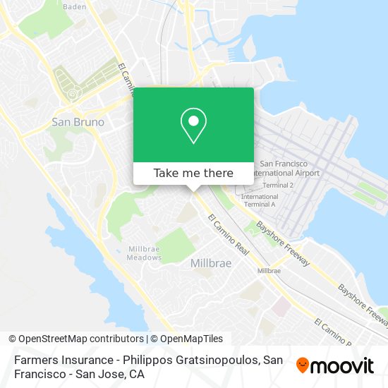 Mapa de Farmers Insurance - Philippos Gratsinopoulos