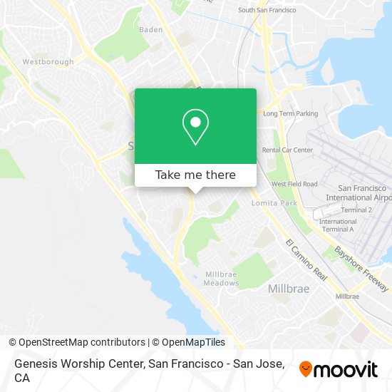 Genesis Worship Center map